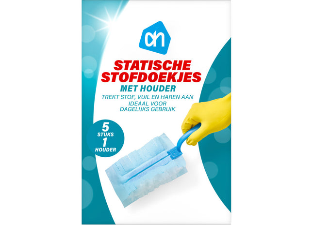 Statische stofdoekjes + houder