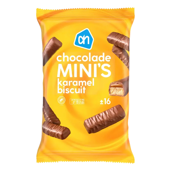 Chocolate mini caramel biscuit