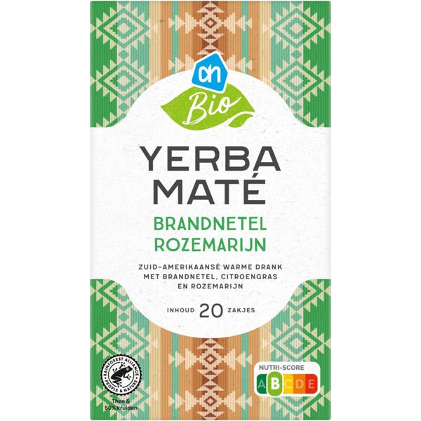 Biologisch Yerba Mate Brennnessel Rosmarin