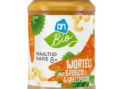 Biologisch Maaltijdhapje wortels broccoli pasta 8+