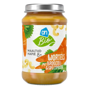Bio-Mahlzeit Karotten Brokkoli Pasta 8+
