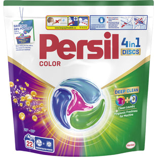 Persil Deep clean 4 in 1 discs capsules kleur