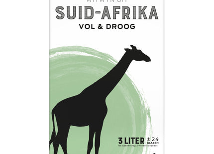 Voller und trockener südafrikanischer Weißwein vom Fass