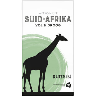 Voller und trockener südafrikanischer Weißwein vom Fass