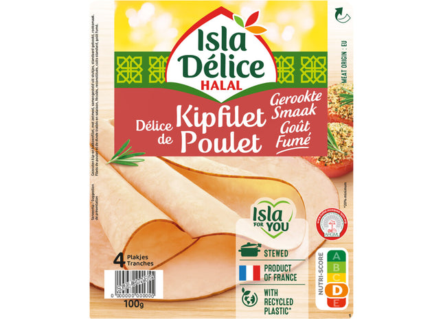 Isla Délice Gerookte kipfilet