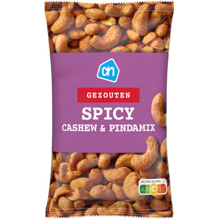 Würzige Cashew-Erdnuss-Mischung, gesalzen