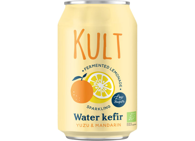 Kult Water kefir yuzu & mandarin