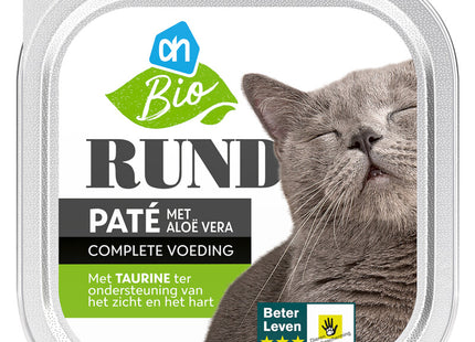 Biologisch Pate met rund met aloe vera