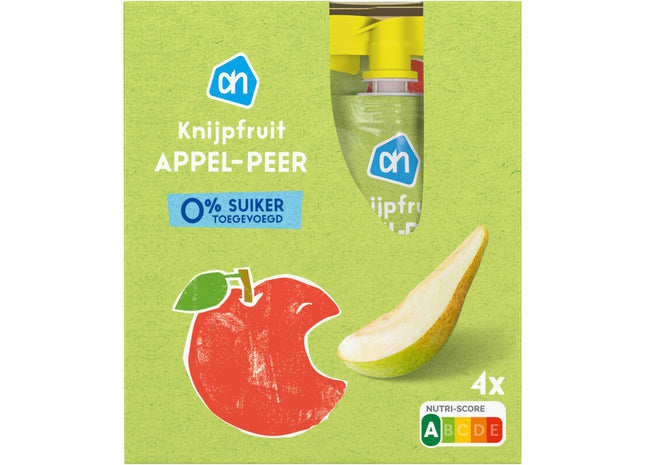 Die Frucht Apfel-Birne auspressen