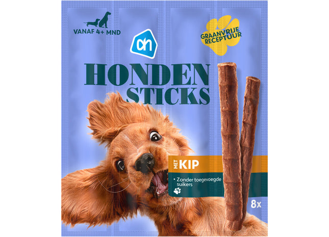 Hondensticks met kip graanvrij