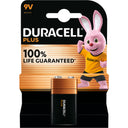 Duracell Plus 9V-Alkalibatterien 6LR61