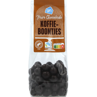 Koffieboontjes pure chocolade