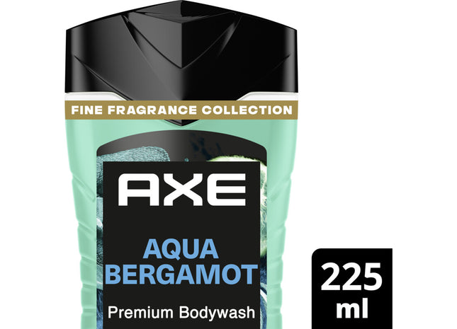 Axe Aqua bergamot + fine fragrance showergel