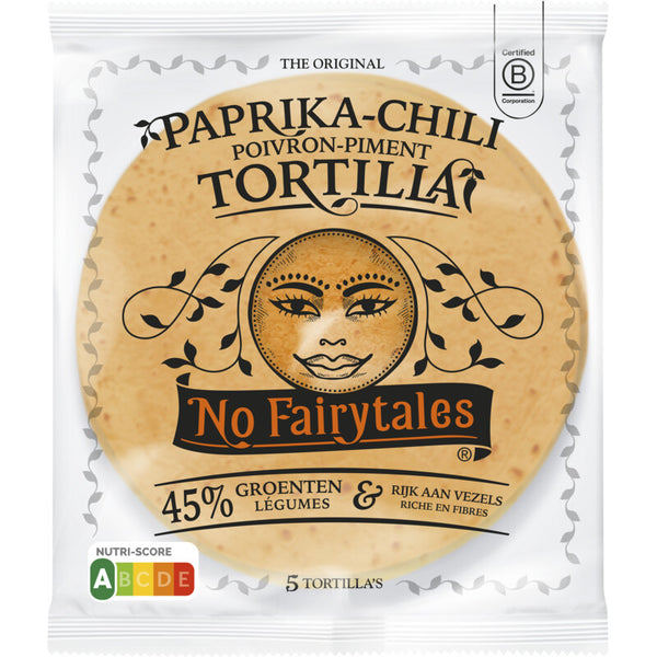 No Fairytales Paprika & chili tortilla