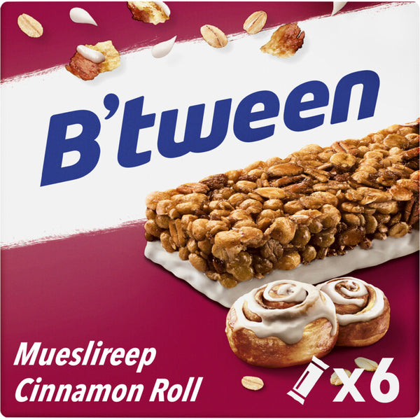 Hero B'tween mueslireep cinnamon roll