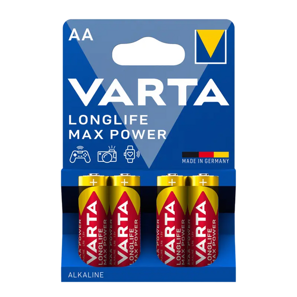 Varta Longlife Max Power AA alkaline battery