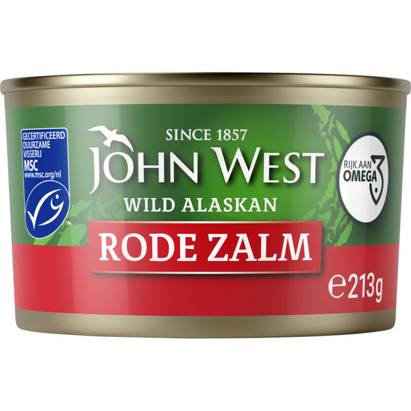 John West Wilde rode zalm