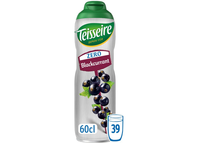 Teisseire Zero cassis siroop