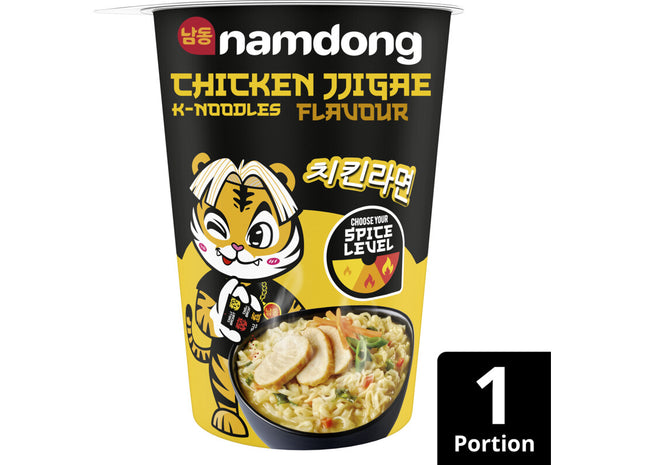 Namdong Chicken jjigae k-noodles