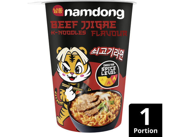 Namdong Beef jjigae k-noodles flavour