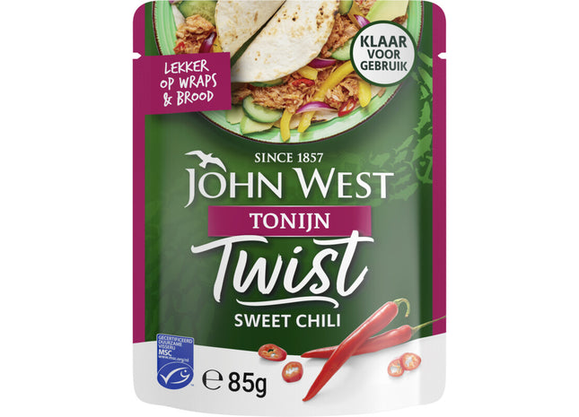 John West Twist tonijn sweet chili MSC