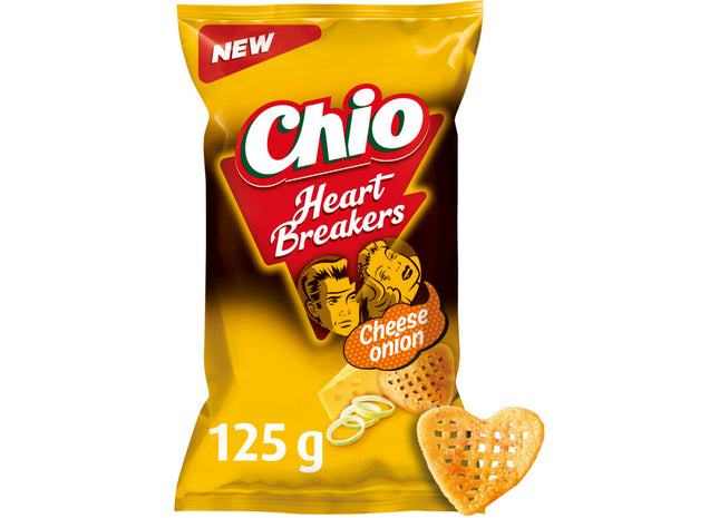 Chio Heartbreakers cheese onion