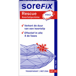 Sorefix Rescue koortslipcrème 4 in 1