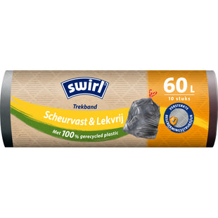 Swirl Müllsäcke mit Kordelzug 60 Liter