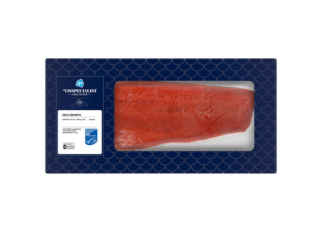 Visspecialist Hele sockeye