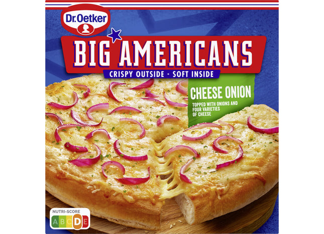 Dr. Oetker Big Americans pizza cheese onion