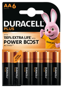 Duracell Plus AA-Alkaline-Batterien MN1500