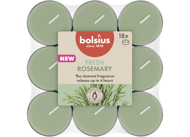 Bolsius Geurtheelichten 4u true scent rozemarijn