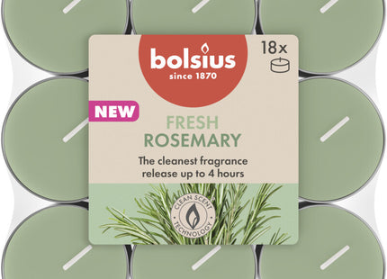 Bolsius Geurtheelichten 4u true scent rozemarijn