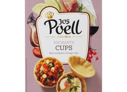 Jos Poell Krokante cupjes naturel