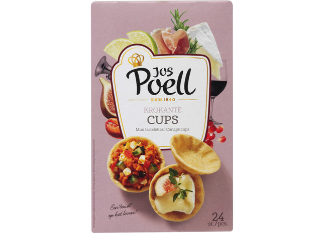 Jos Poell Krokante cupjes naturel