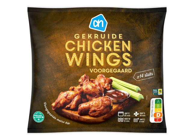 Gewürzte Hähnchenflügel vorgegart