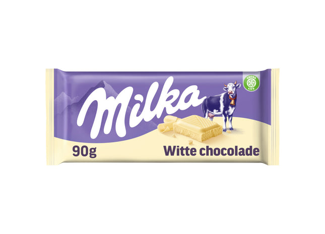 Milka Chocoladereep witte chocolade