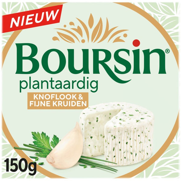 Boursin Plantaardig knoflook & fijne kruiden