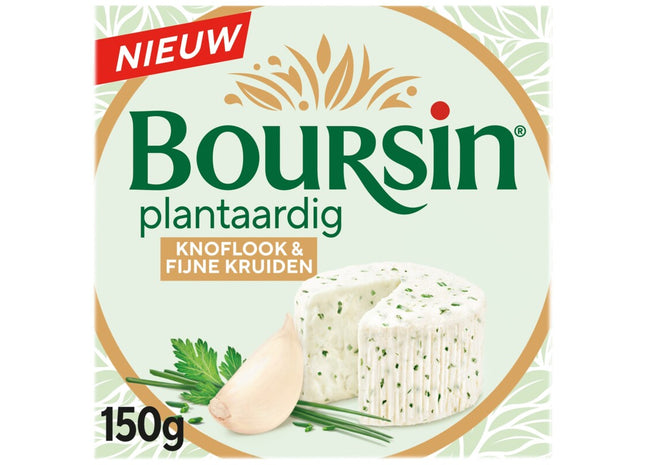 Boursin Plantaardig knoflook & fijne kruiden
