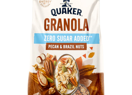 Quaker Granola zero sugar added pecan & nuts