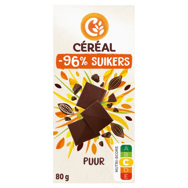Céréal Pure Chocolate less sugar