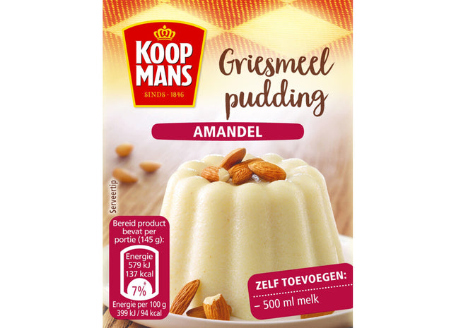 Koopmans Grießpudding Mandel