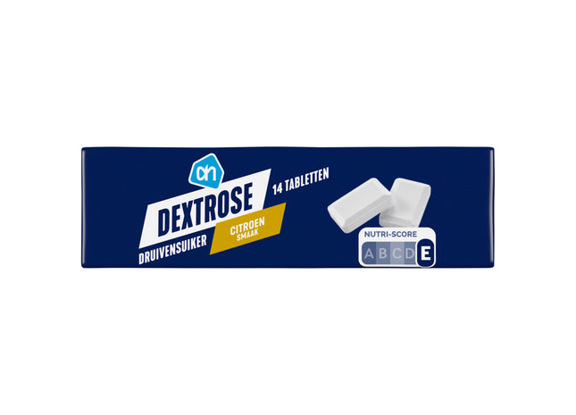 Dextrose tabletten citroen smaak