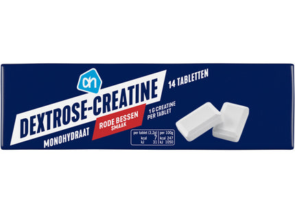 Dextrose-creatine tabletten rode bessen