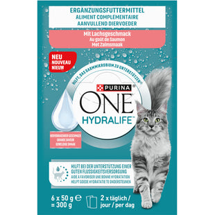 Purina ONE Hydralife met zalmsmaak
