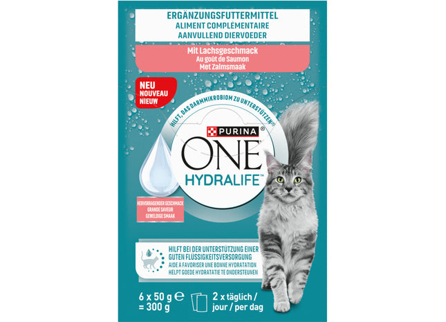 Purina ONE Hydralife met zalmsmaak