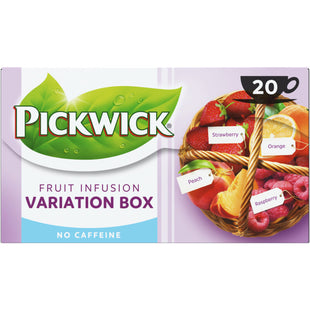 Pickwick Variation box fruit infusion with herbs