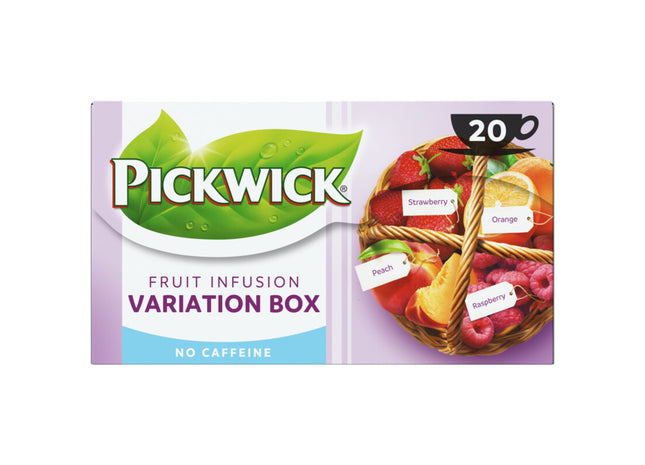 Pickwick Variation box fruit infusion with herbs