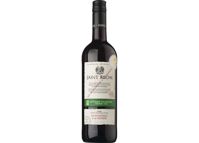Saint roche Rouge organic wine
