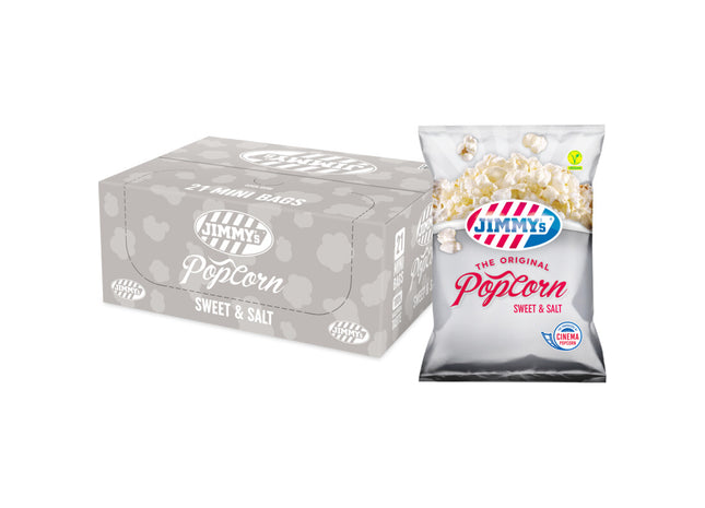 Jimmy's Popcorn sweet salt 21-pack